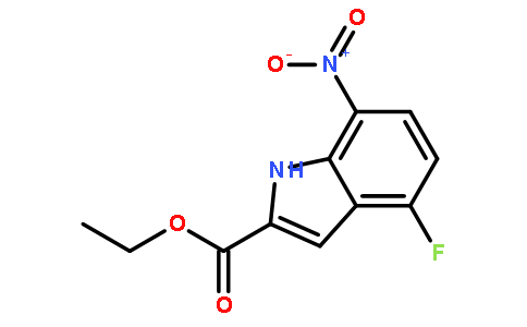 Ethyl 4-fluoro-7-nitro-1H-indole-2-carboxylate
