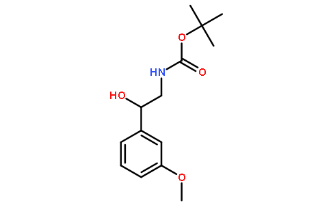 N-Boc-2-(3-甲氧基苯基)-2-羟基乙胺