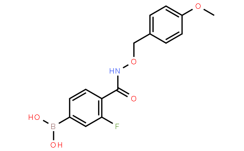 (3-Fluoro-4-(((4-methoxybenzyl)oxy)carbamoyl)phenyl)boronic acid