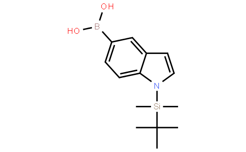 (1-(tert-Butyldimethylsilyl)-1H-indol-5-yl)boronic acid