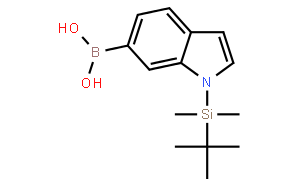 (1-(叔丁基二甲基硅烷基)-1H-吲哚-6-基)硼酸