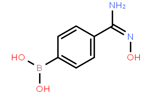 (4-(N'-Hydroxycarbamimidoyl)phenyl)boronic acid