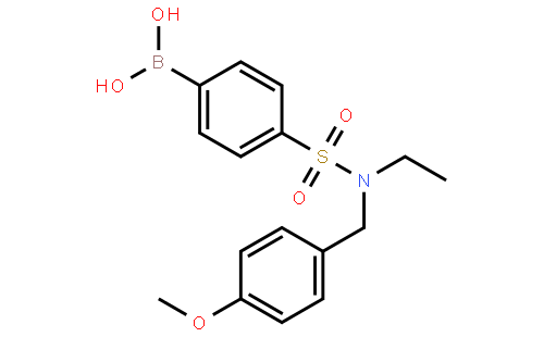 (4-(N-Ethyl-N-(4-methoxybenzyl)sulfamoyl)phenyl)boronic acid