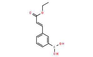 (E)-(3-(3-乙氧基-3-氧代丙-1-烯-1-基)苯基)硼酸