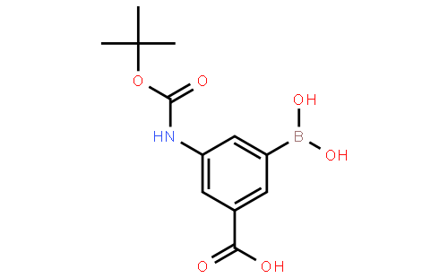 3-Borono-5-((tert-butoxycarbonyl)amino)benzoic acid