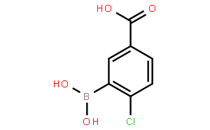 5-羧基-2-氯苯硼酸