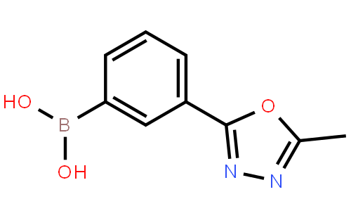 (3-(5-Methyl-1,3,4-oxadiazol-2-yl)phenyl)boronic acid