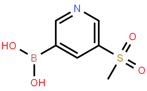 5-(Methylsulphonyl)pyridine-3-boronic acid