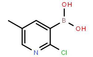 2-氯-5-甲基吡啶-3-硼酸