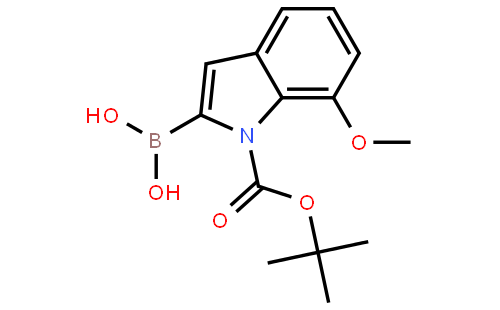 1-(TERT-BUTOXYCARBONYL)-7-METHOXY-1H-INDOL-2-YLBORONIC ACID