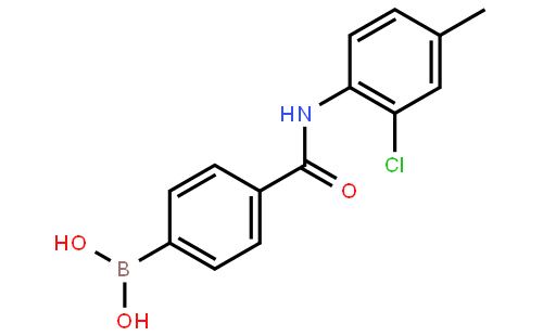 (4-((2-Chloro-4-methylphenyl)carbamoyl)phenyl)boronic acid