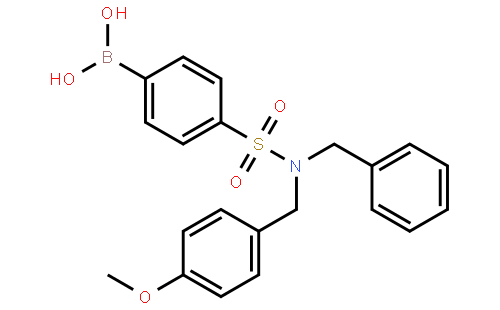 (4-(N-Benzyl-N-(4-methoxybenzyl)sulfamoyl)phenyl)boronic acid