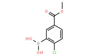 2-氯-5-甲氧基羰基苯硼酸