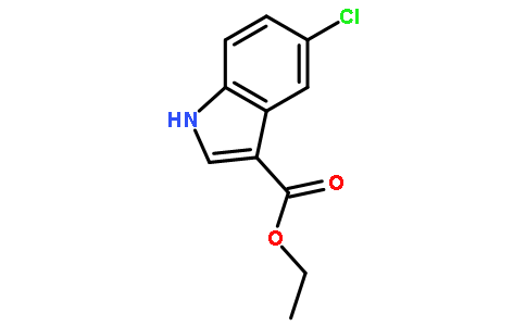 1H-INDOLE-3-CARBOXYLIC ACID,5-CHLORO-,ETHYL ESTER