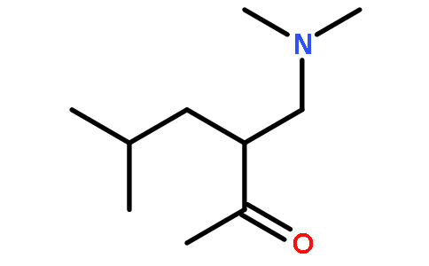 3-((Dimethylamino)methyl)-5-methylhexan-2-one