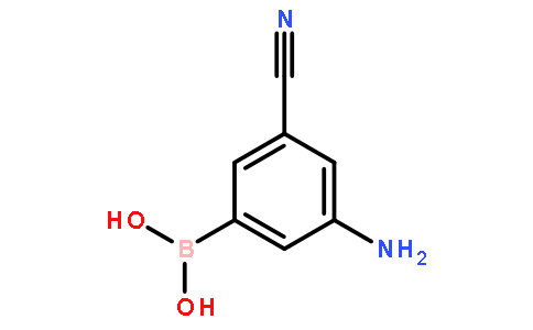 3-氨基-5氰基苯硼酸