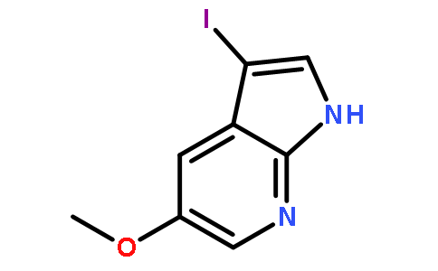 3-Iodo-5-methoxy-1h-pyrrolo[2,3-b]pyridine
