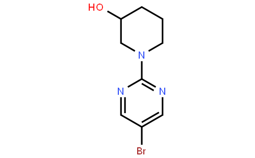1-(5-Bromopyrimidin-2-yl)-3-piperidinol