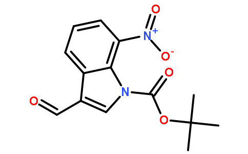 tert-Butyl 3-formyl-7-nitro-1H-indole-1-carboxylate