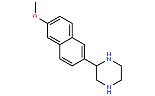 2-(6-Methoxynaphthalen-2-yl)piperazine