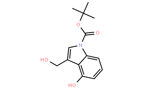 tert-Butyl 4-hydroxy-3-(hydroxymethyl)-1H-indole-1-carboxylate