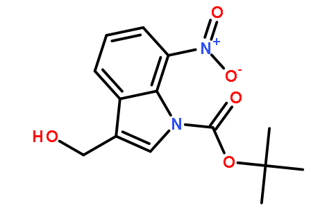 tert-Butyl 3-(hydroxymethyl)-7-nitro-1H-indole-1-carboxylate