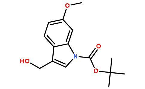 tert-Butyl 3-(hydroxymethyl)-6-methoxy-1H-indole-1-carboxylate