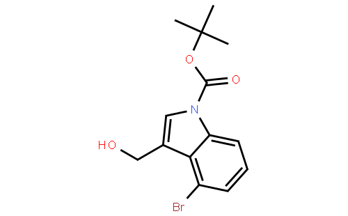 tert-Butyl 4-bromo-3-(hydroxymethyl)-1H-indole-1-carboxylate