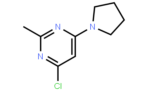4-Chloro-2-methyl-6-pyrrolidin-1-yl-pyrimidine