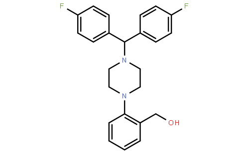 (2-(4-(Bis(4-fluorophenyl)methyl)piperazin-1-yl)phenyl)methanol