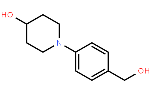 1-(4-(Hydroxymethyl)phenyl)piperidin-4-ol