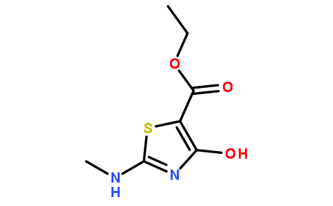 Ethyl 4-hydroxy-2-(methylamino)thiazole-5-carboxylate
