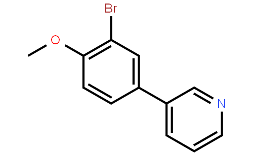 3-(3-Bromo-4-methoxyphenyl)pyridine