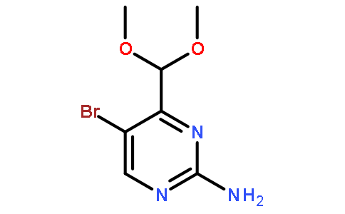 5-Bromo-4-(dimethoxymethyl)pyrimidin-2-amine