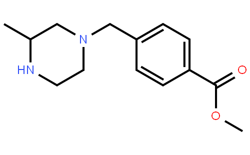 Methyl 4-((3-methylpiperazin-1-yl)methyl)benzoate