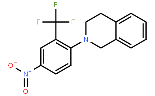 2-(4-Nitro-2-(trifluoromethyl)phenyl)-1,2,3,4-tetrahydroisoquinoline