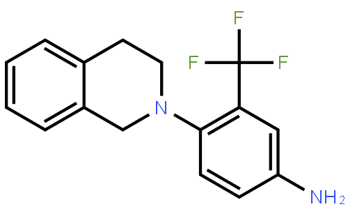 4-(3,4-Dihydroisoquinolin-2(1H)-yl)-3-(trifluoromethyl)aniline