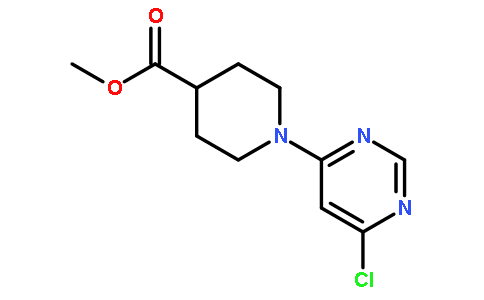 Methyl 1-(6-chloropyrimidin-4-yl)piperidine-4-carboxylate