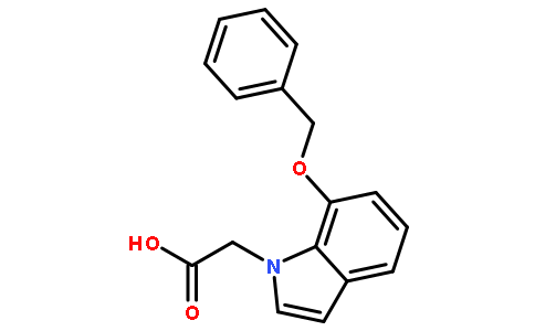 2-(7-(Benzyloxy)-1H-indol-1-yl)acetic acid