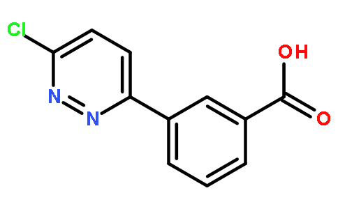 3-(6-Chloropyridazin-3-yl)benzoic acid