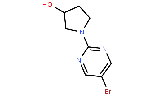1-(5-Bromopyrimidin-2-yl)-3-pyrrolidinol