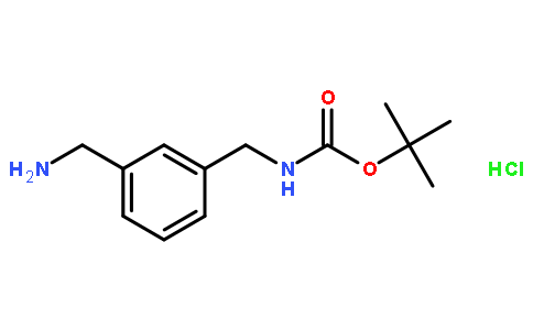 tert-Butyl 3-(aminomethyl)benzylcarbamate hydrochloride