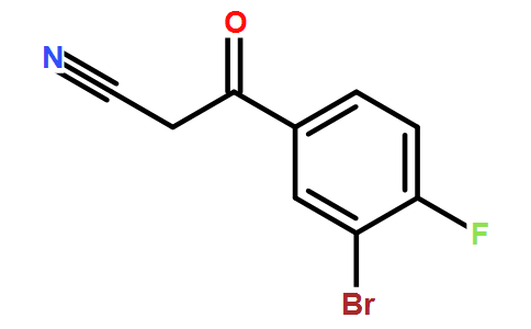 3-Bromo-4-Fluorobenzoylacetonitrile