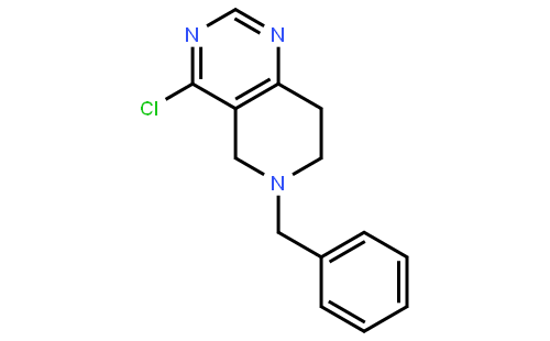 6-Benzyl-4-chloro-5,6,7,8-tetrahydropyrido[4,3-d]pyrimidine