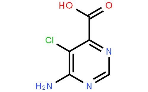 6-氨基-5-氯嘧啶-4-羧酸