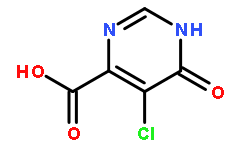 5-chloro-6-oxo-3,6-dihydropyrimidine-4-carboxylic acid