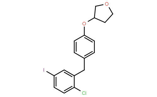 (S)-3-(4-(5-碘-2-氯苄基)苯氧基)四氢呋喃