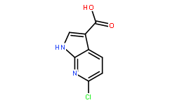 6-氯-1H-吡咯并[2,3-b]吡啶-3-羧酸