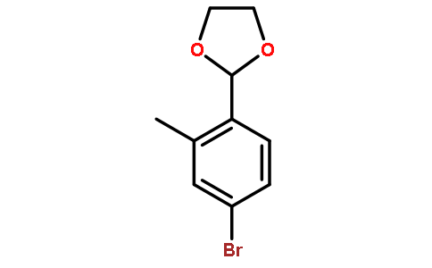 1,3-DIOXOLANE, 2-(4-BROMO-2-METHYLPHENYL)-