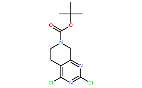 Tert-butyl2,4-dichloro-5,6-dihydropyrido[3,4-d]pyrimidine-7(8h)-carboxylate